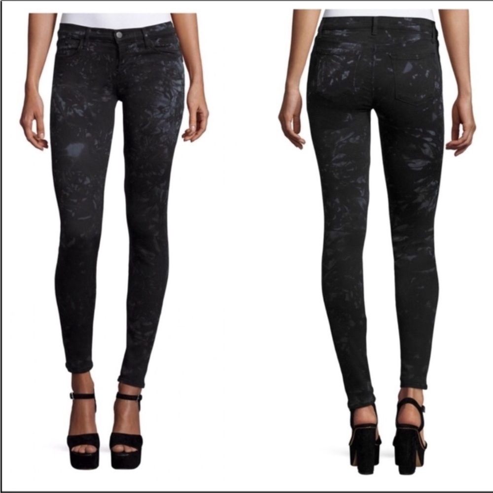 J Brand Shat Glass Super Skinny Jean Size 27
